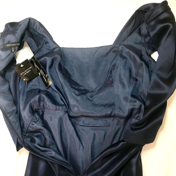 Carmen Marc Valvo Infusion Silk Prom/Formal Dress - Picture 8 of 9